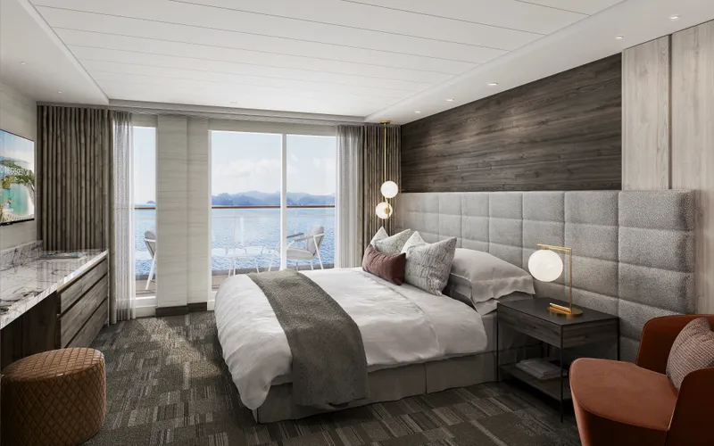 海湾顶层套房，带阳台 1