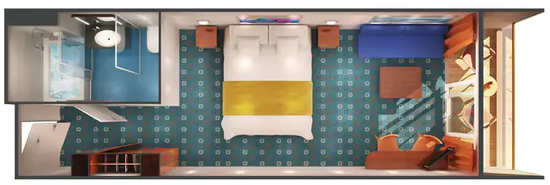 Suite ya Klabu ya Balkoni 4