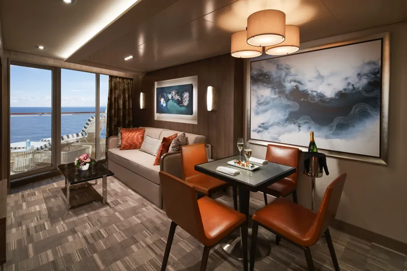 The Haven hátsó fekvésű penthouse erkélyes kabinja 2