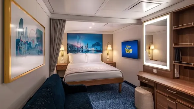 Standardní kajuta uvnitř