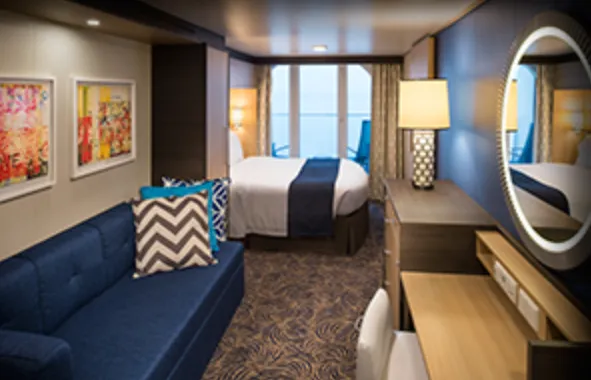 Connecting Ocean View Balcony