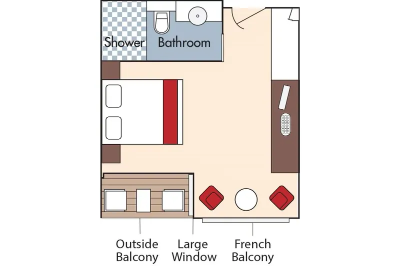 French Balcony & Outside Balcony