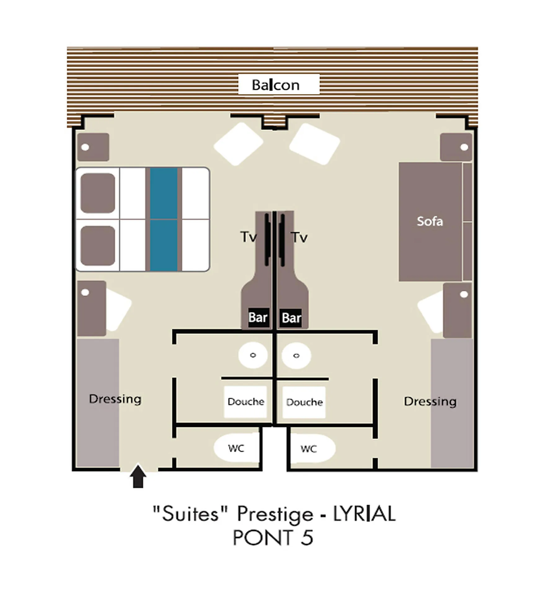 Σουίτα Prestige Κατάστρωμα 5 3