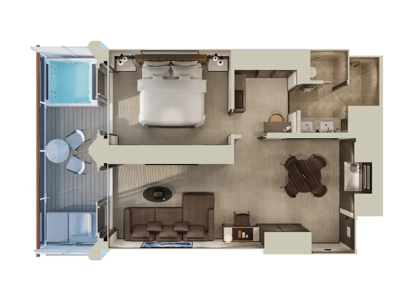 Beliggenhed i Bugten med Whirlpool 14