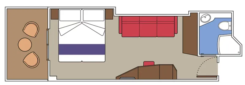 Studio s balkonem Fantastica 2