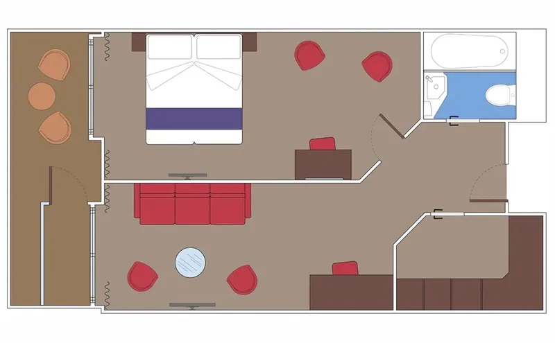 TWO-BEDROOM GRAND SUITE EXP. AUREA 8