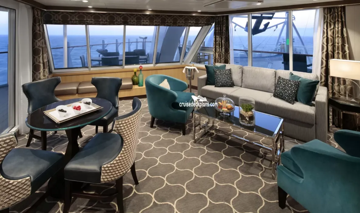 Spacious AquaTheater Suite Large Balcony - 2 Bedrooms