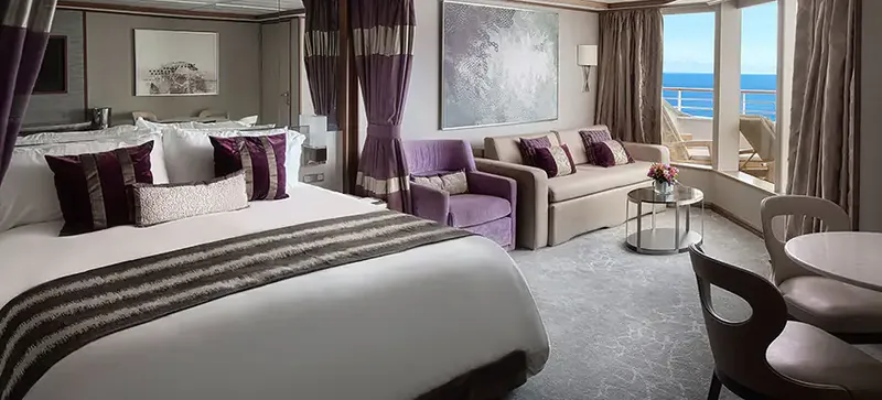 前方豪华顶层套房（大阳台） 2