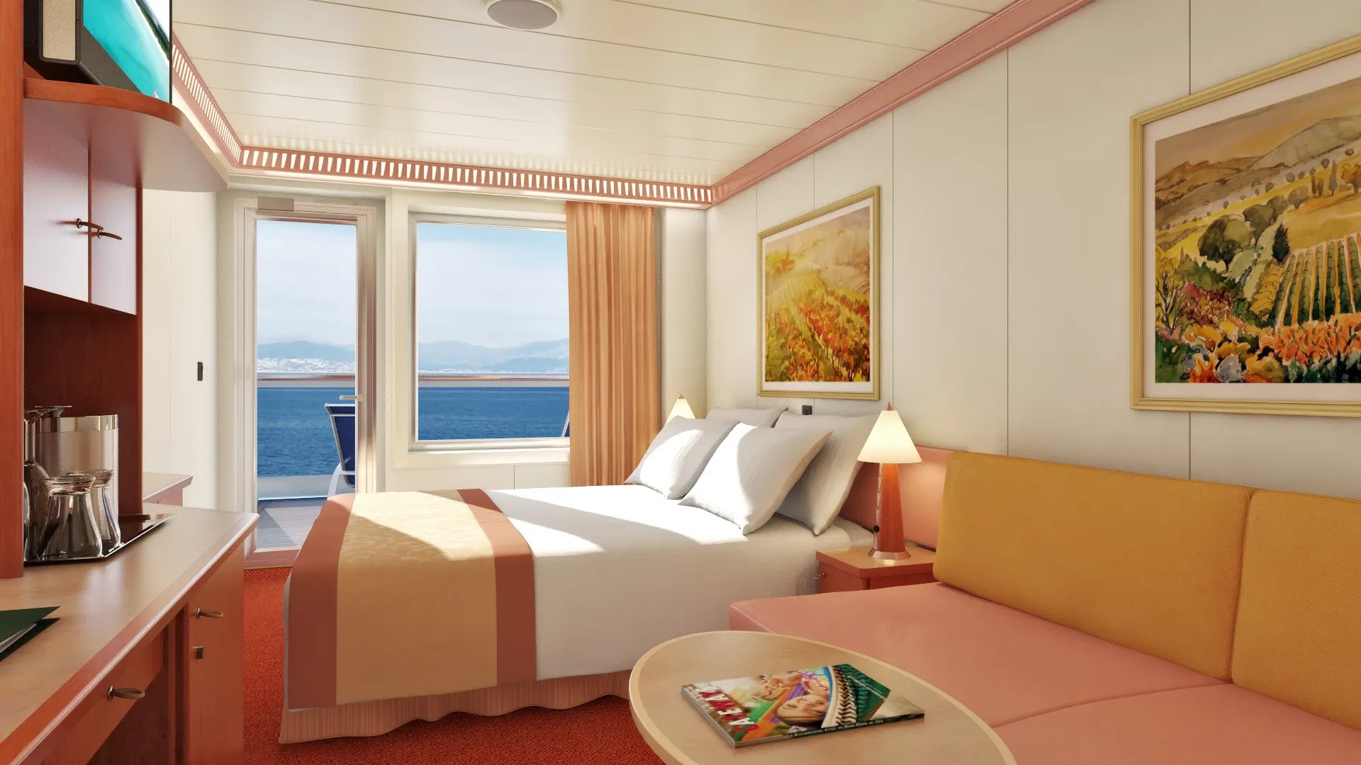 Aft-View Extended Balcony