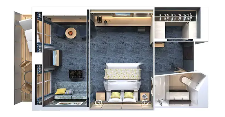 The Haven Family Villa Suite with Balcony 2