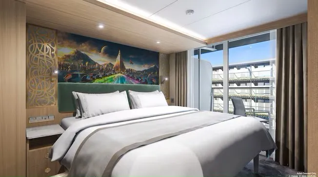 禮賓家庭客房，擁有花園景陽台 1