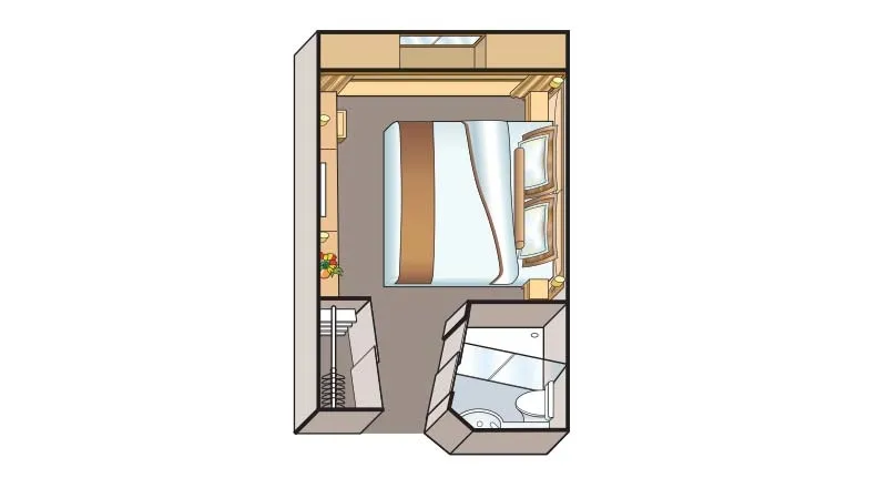 Standard Stateroom (E, F)