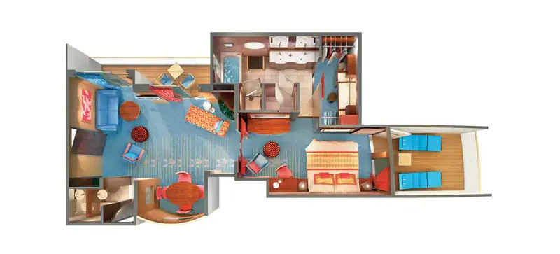 海湾业主套房（附大阳台） 2