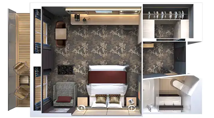 Haven Penthouse Suite with Balcony 2