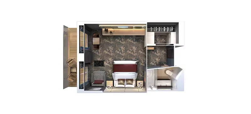 Haven Penthouse Suite with Balcony 2