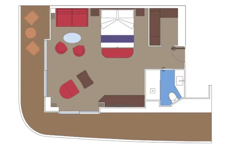 初级套房Aurea,拥有海滨和海洋景观 2