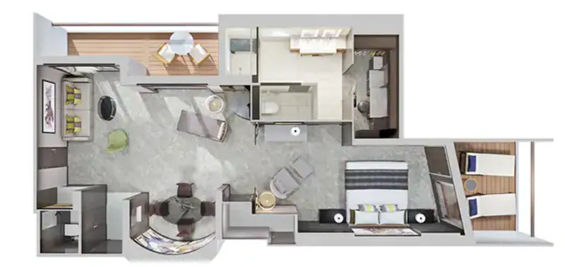 海灣豪華業主套房附陽台 2