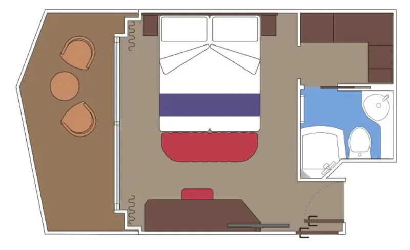 Deluxe Balcony With Promenade View Fantastica 2