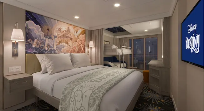 Deluxe Familie Oceanview Kahyt med Veranda 2