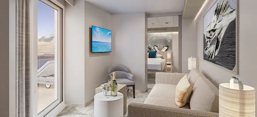 Forward-facing Suite With Master Bedroom & Large Balcony 2