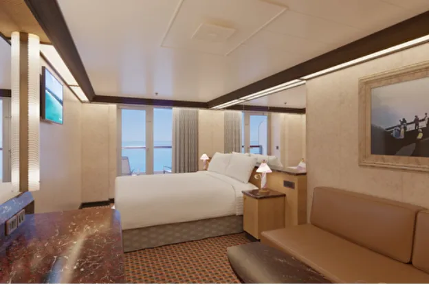 Aft-View Extended Balcony