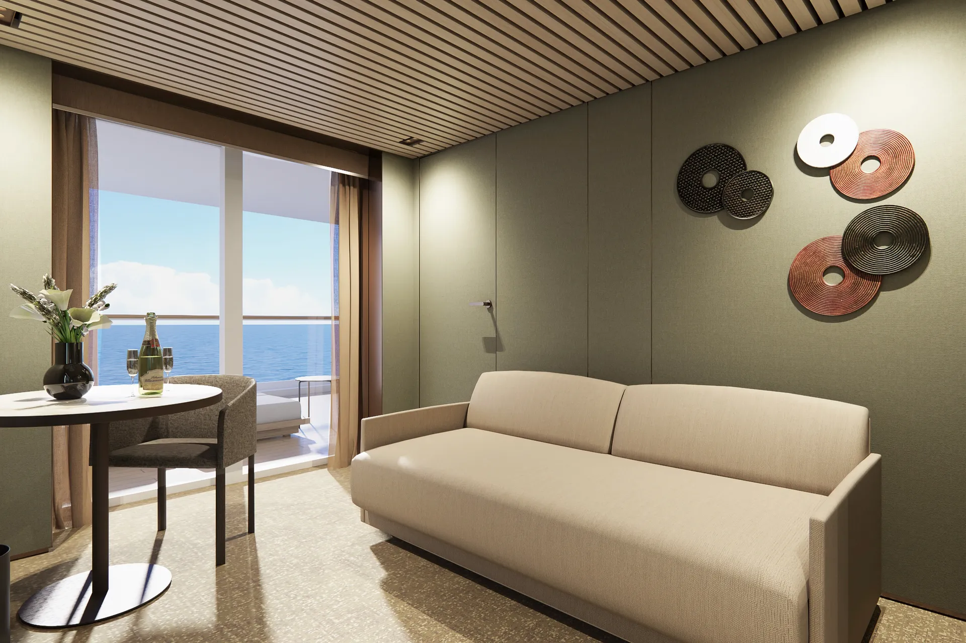 The Haven Aft-Facing Penthouse With Master Bedroom & Large Balcony 1