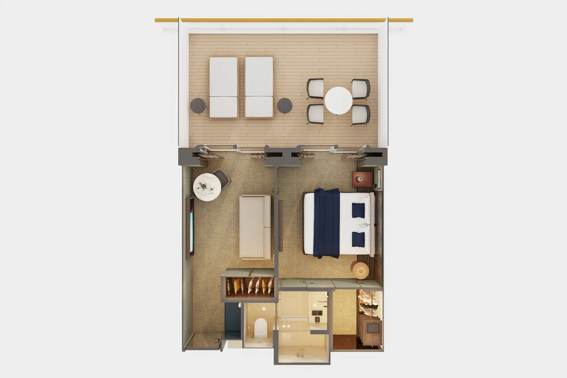 The Haven Aft-Facing Penthouse With Master Bedroom & Large Balcony 3