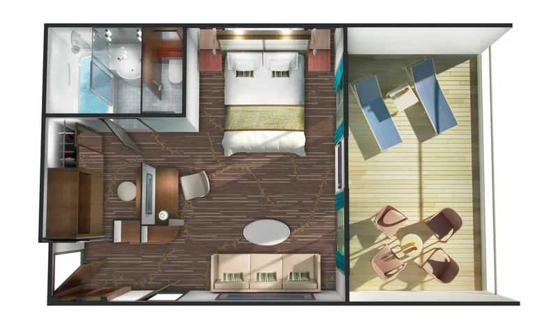 Penthouse with Large Balcony 3