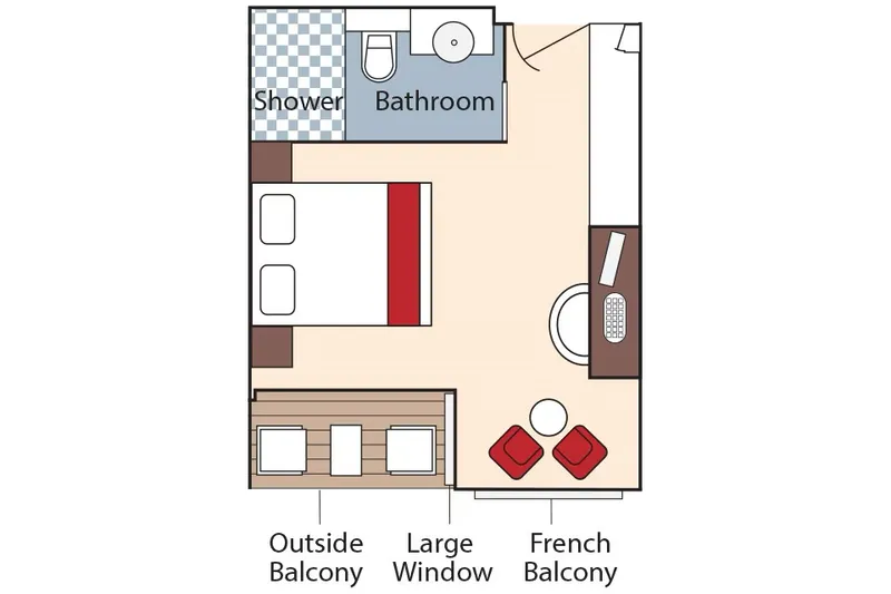 French Balcony & Outside Balcony