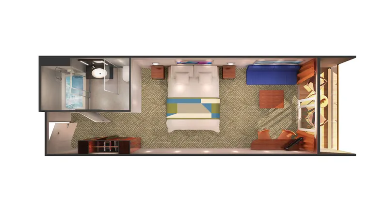 Σουίτα με Μπαλκόνι Sail Away Club 2