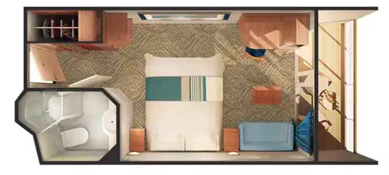 后方大型阳台 2