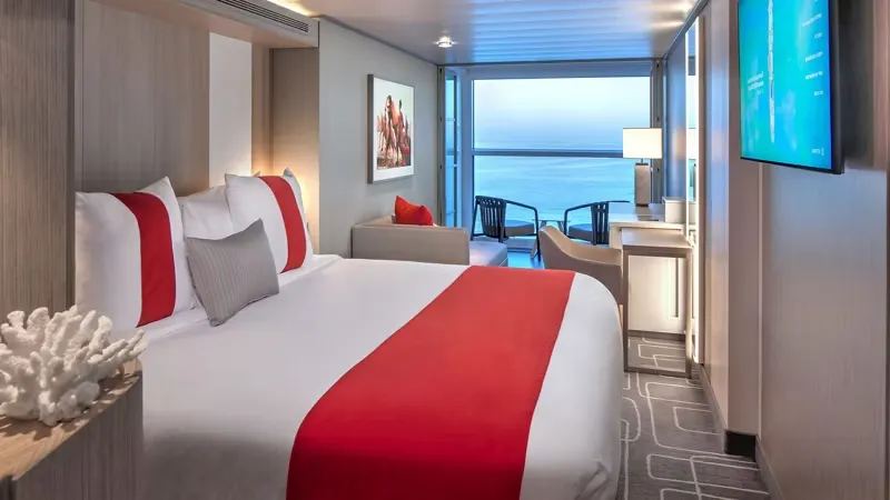 Edge Stateroom with Infinite Veranda