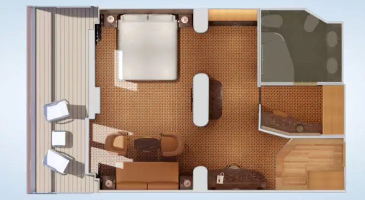 Extended Balcony Grand Suite