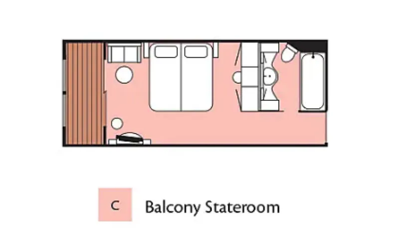 Kajuta s balkonem 13