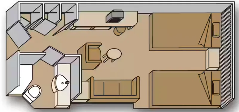 Stor Indvendig Kahyt 2