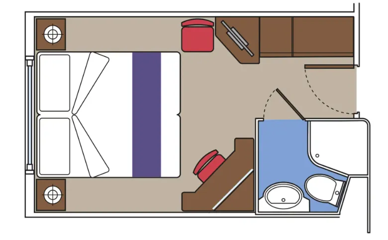 Junior Καμπίνα με Θέα στον Ωκεανό Fantastica 2