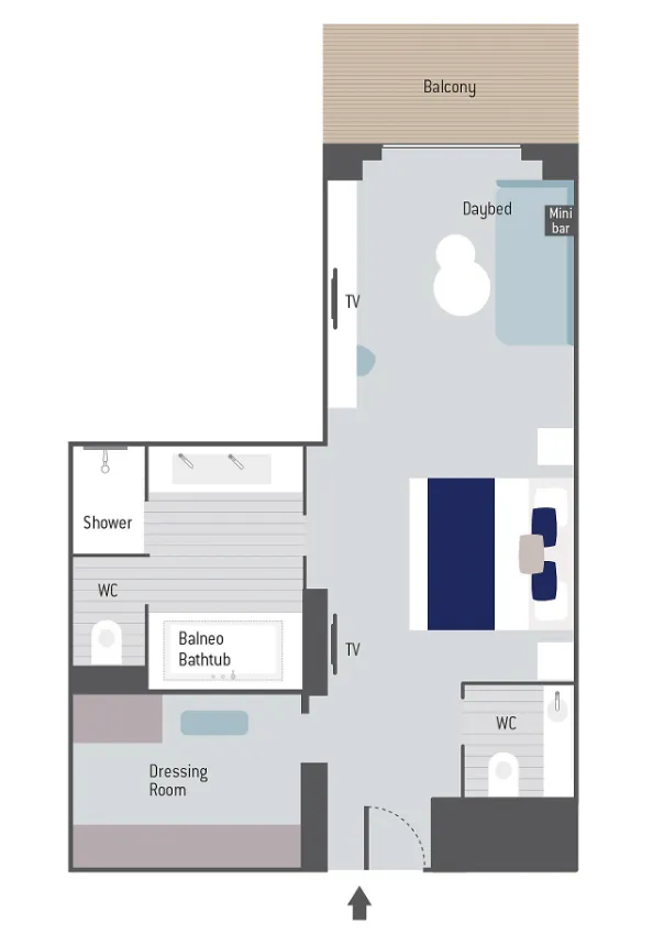 Grand Prestige lakosztály a 6. fedélzeten 5