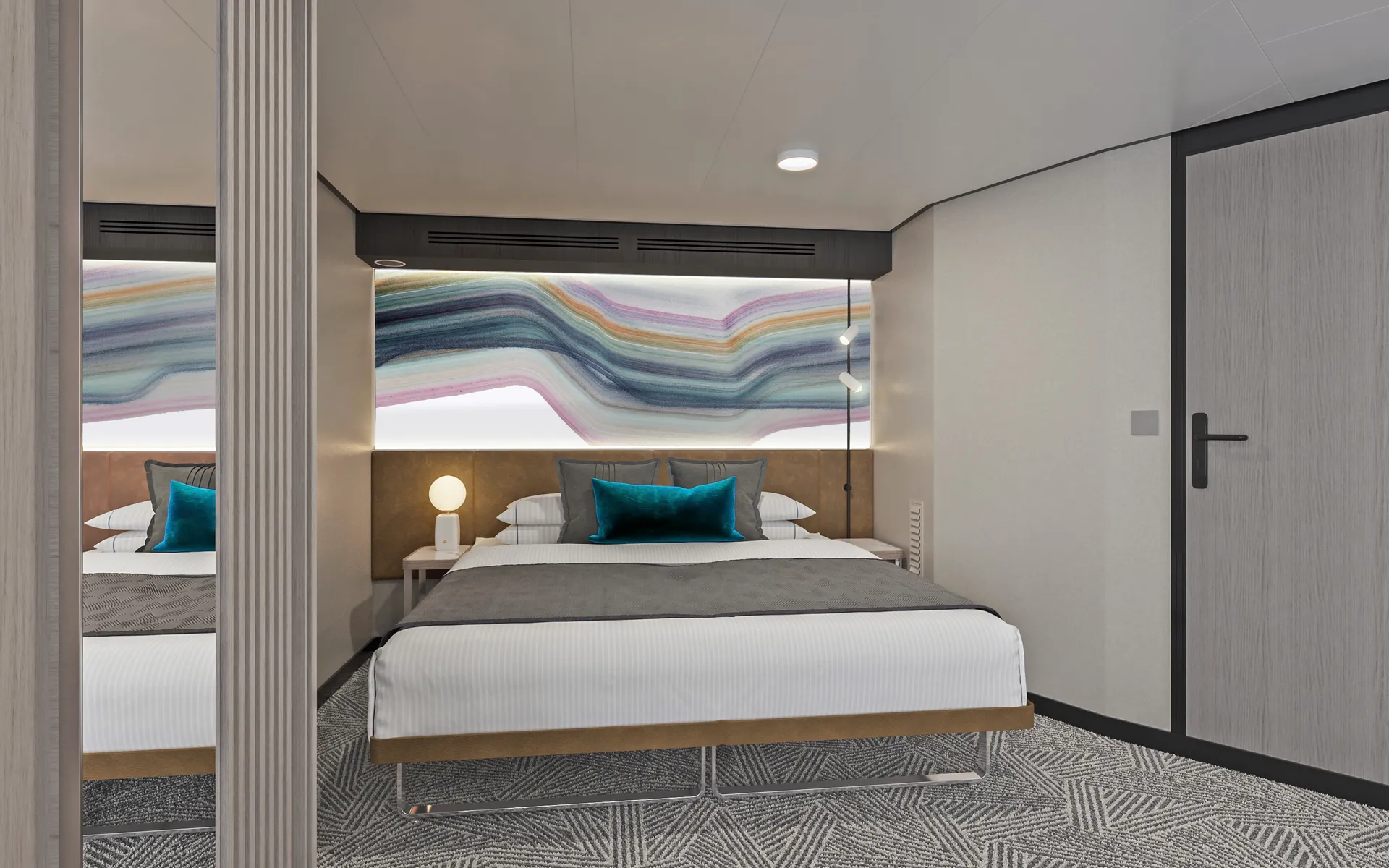 Aft-Facing Suite With Large Balcony 2