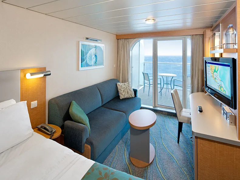 Ocean View Balcony Quad Guarantee