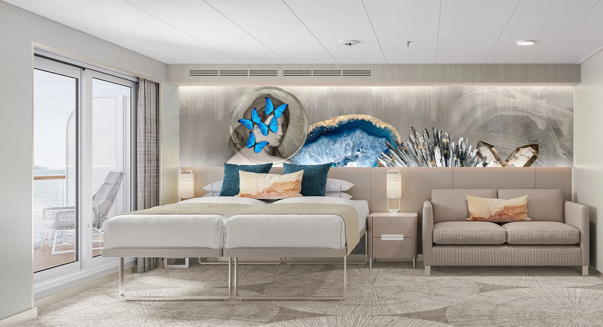 Forward-facing Club Balcony Suite With Large Balcony 1