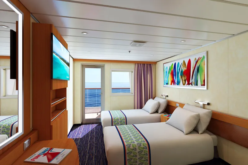 Aft-View Extended Balcony