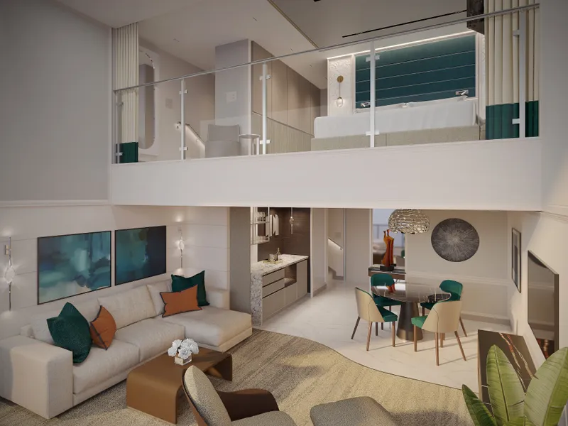 豪華閣樓套房 2