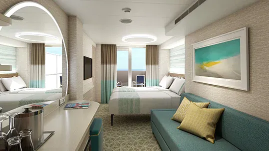 Cloud 9 Spa Forward-View Extended Balcony