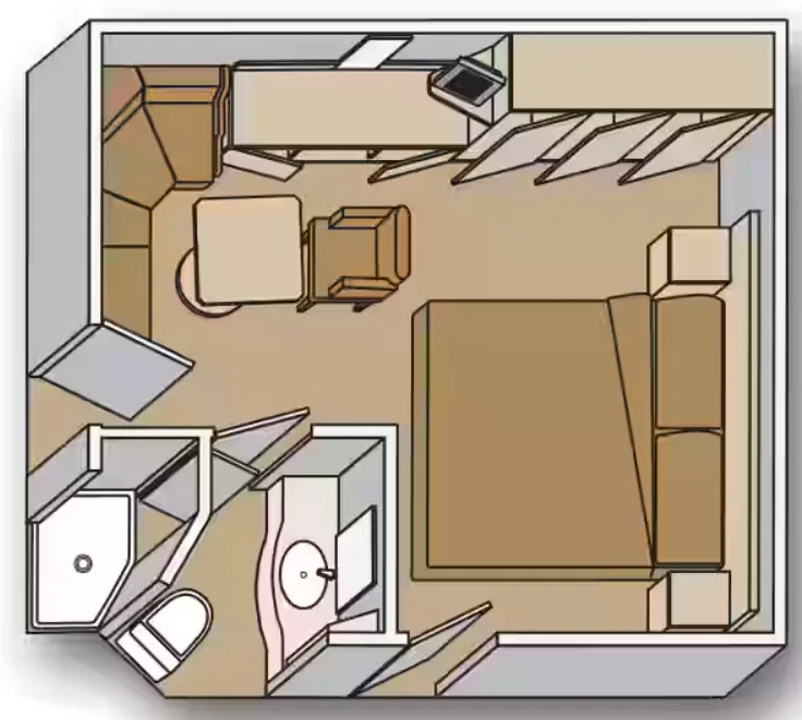 বড়/মানক অভ্যন্তরীণ স্টেটরুম 5