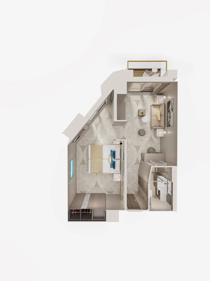 家庭套房(附主卧室及阳台) 6