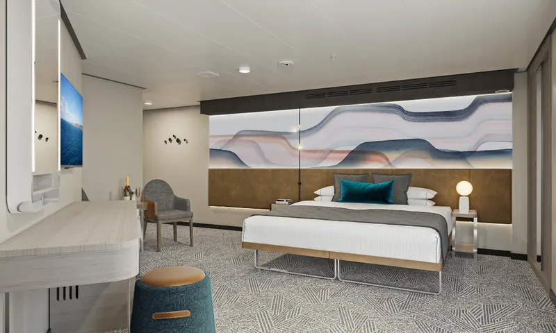 后方大型阳台套房 1