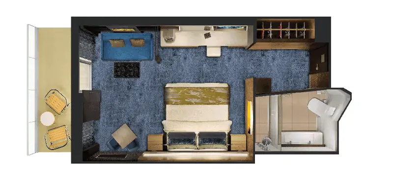 Haven 2-Bedroom Duplex Suite 2