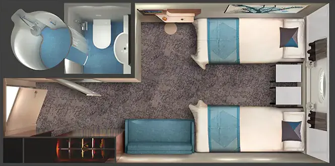 Oceanview with Large Porthole 2