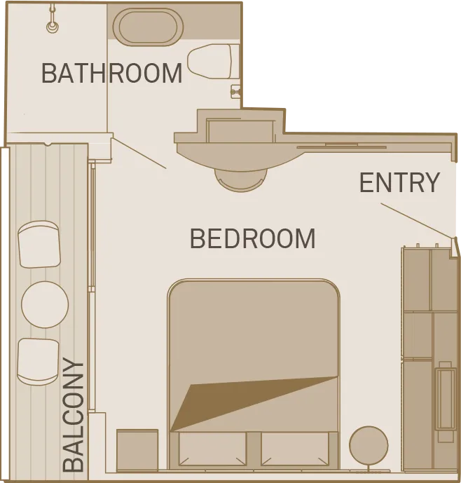 Luksuzni apartman s balkonom 6