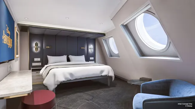 Apartmá Concierge s jednou ložnicí a výhledem na oceán 2